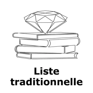 Première liste officielle des pierres de naissance