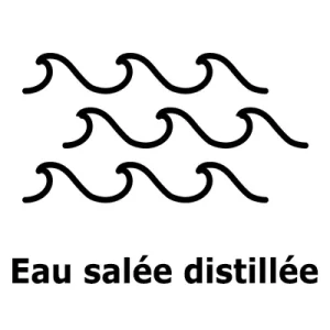 Pour en savoir plus sur la purification des pierres avec de l'eau salée distillée